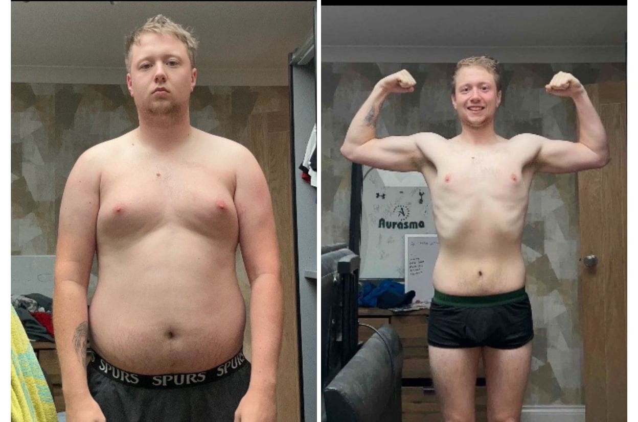 Goatlifters client before and after