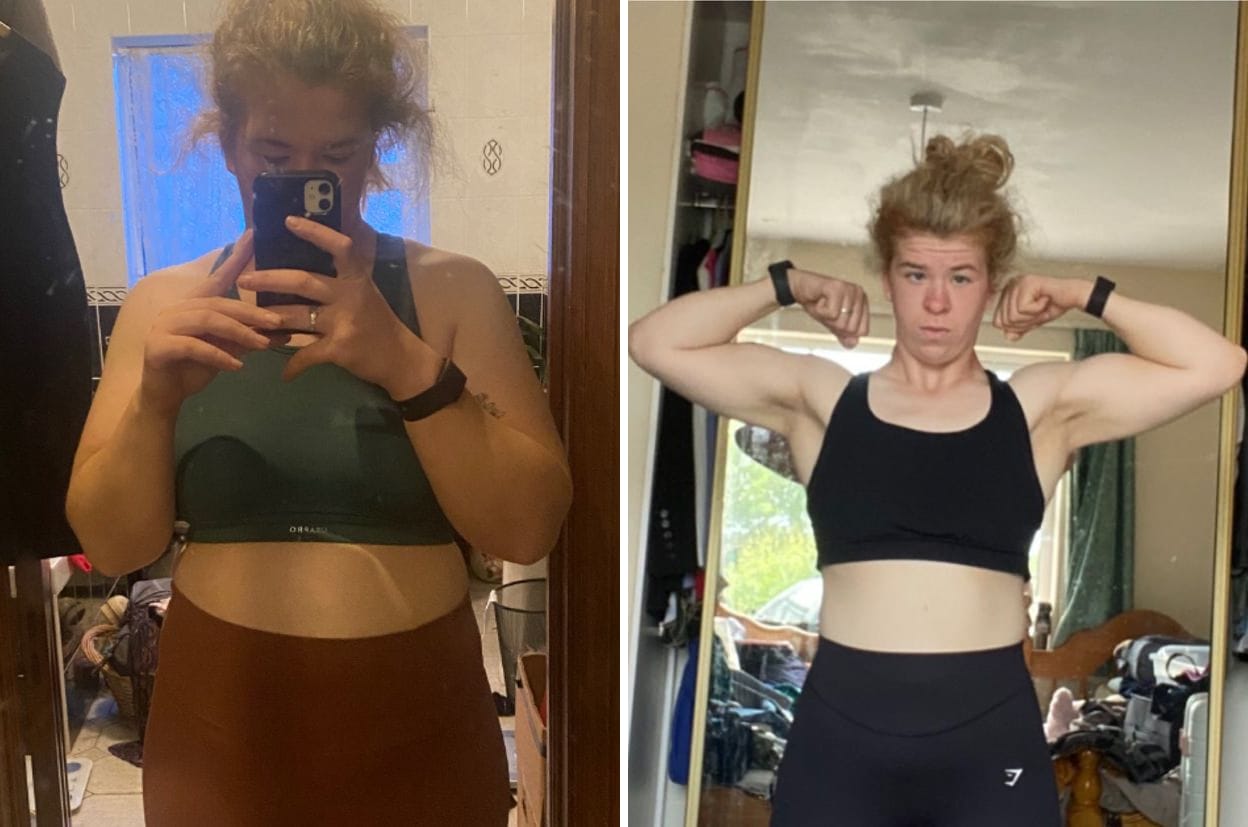 Goatlifters client before and after