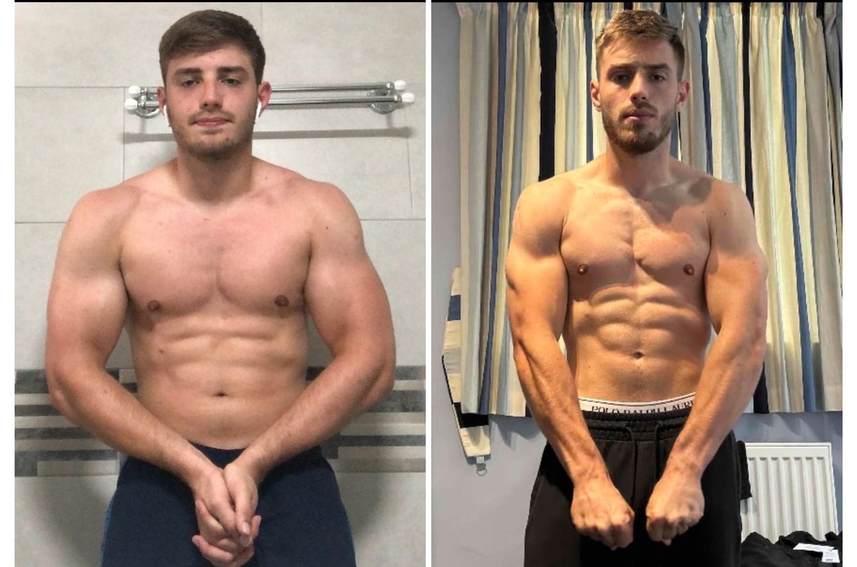 Goatlifters client before and after